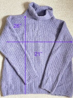 Marc Cain Large Alpaca Blend Cowl neck Sweater. Lavender Colour